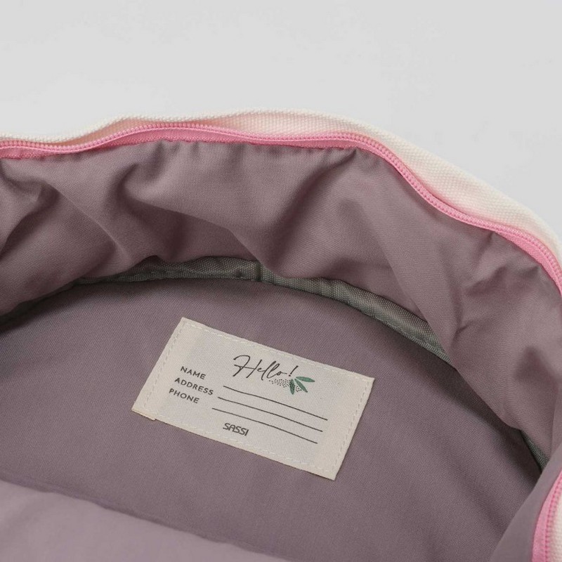 Zaino unicorno per bambini in formato A4 realizzato in cotone